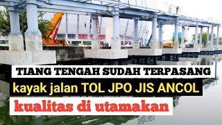 kualitas kontruksi jpo jis ancol di utamakan untuk kemanan suporter jakarta international stadium [upl. by Smada]