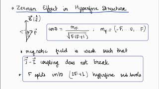 Hyperfine structure PaschenBack effect amp BackGoudsmit effect notes [upl. by Attaymik330]