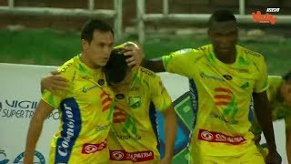 Huila vs América 21  Liga Aguila 2019 1  Fecha 14 [upl. by Cornish]