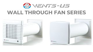 VENTSUS Wall Through Household Exhaust Ventilation Fan Series [upl. by Enovaj]