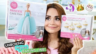 UNBOXING MY NEW BAKING LINE ITEMS  Giveaway [upl. by Roxane]