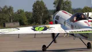 Sukhoi Su31  Martin Vecko  display  air show CIAF 2012 [upl. by Talanta]