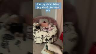 Cyeclop tall relatable funny memes dragonpuppets puppy idontknowwhattoputhere [upl. by Adnuhsor]