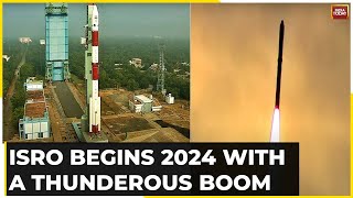 ISROs 1st Mission Of 2024 Takes Off ISRO Launches Satellite To Study Black Holes amp Colossal Stars [upl. by Rafe]