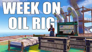 i lived on oil rig for a week in rust and this what happened [upl. by Goldarina]