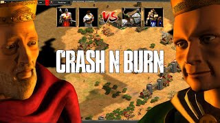 Im uploading every game of AOE2 I play until I die in 4K  415 Crash N Burn [upl. by Ylrebmit]