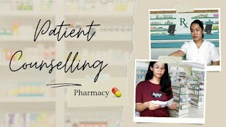 Patient Counselling  BS PHARMACY 💊 [upl. by Cima]