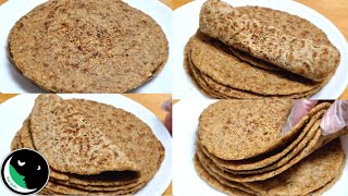 Flaxseed Roti  Weight Loss Roti  Paratha for Diabetes Patients  Low Carb Gluten Free Wraps Recipe [upl. by Waynant]