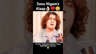 Sonu Nigam Singing ALAAP ❤️👌🏻 sonunigam sonunigamsongs ghajni alaap singing shorts bollywood [upl. by Egan509]