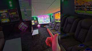 My CRAZY Basement GAME ROOM 🤑🎮 gamingsetup housetour viral PS5 [upl. by Cooperman]