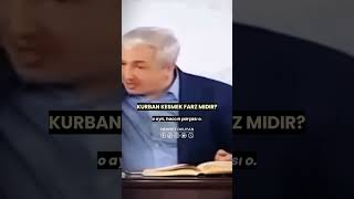 Kurban Kesmek Farz Mıdır Kurban Vacip Midir Kuranda Kurban İbadeti  Prof Dr Mehmet OKUYAN [upl. by Michale]