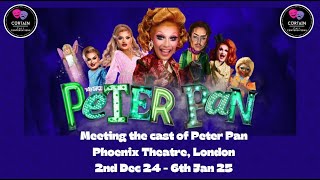 Meeting the cast of Tuckshops Peter Pan opening in London this December [upl. by Sarad]