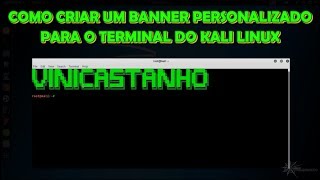 Como Criar um Banner Personalizado no Terminal do Kali Linux [upl. by Hagai]