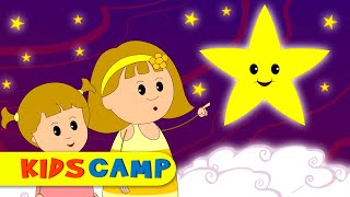 Star Light Star Bright  Nursery Rhymes And Kids Songs by KidsCamp [upl. by Ng]