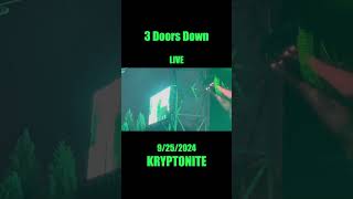 3 Doors Down LIVE 9252024 quotKryptonitequot youtubeshorts [upl. by Lashar]