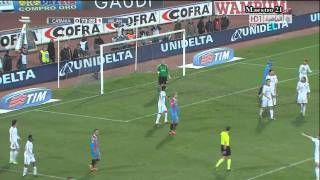 HD Highlights Catania 02 AC Milan  29012011 [upl. by Oniskey]