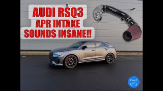 INSANE RSQ3 AIR INTAKE  SOUNDS CRAZY [upl. by Ellah181]