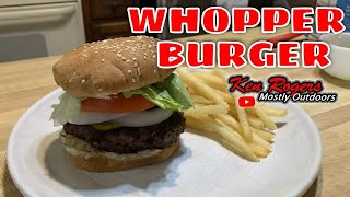 Burger Kings Whopper at home  shorts [upl. by Oirottiv]