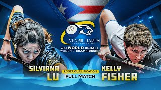 LU vs FISHER  2024 VenBilliards Corporation WPA Women’s World 10 Ball Championship [upl. by Sairacaz]