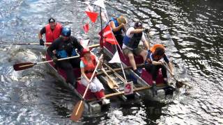 Llandaff Raft Race [upl. by Anaujnas]