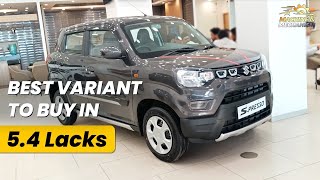 Maruti Suzuki SPresso VXI Plus 🔥 Mini SUV For Middle Class In 549 Lakhs  Best Variant To Buy [upl. by Cassilda]