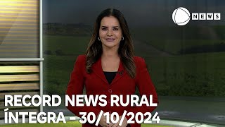 Record News Rural  30102024 [upl. by Idrahs]