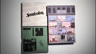 ✮ mini seventeen album haul semicolon fml 17 is right here [upl. by Alithia]