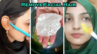 Remove Facial Hair at Home Naturally No Waxing No Threading  Tips amp Misconceptions [upl. by Witty]