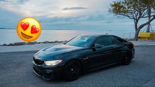 TAKING DELIVERY OF MY NEW F82 BMW M4 [upl. by Ahsek177]