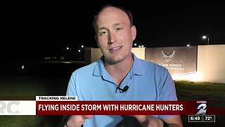 LIVE KPRC 2 Joins Hurricane Hunters In Flight Of Hurricane Helene Important Piece Of Forecasting [upl. by Llenej]