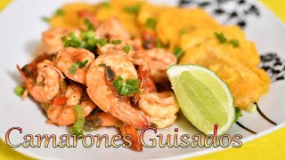 Camarones Guisados  Cocinando con Yolanda [upl. by Mita]