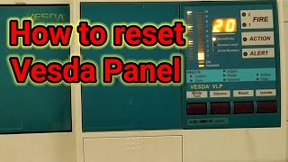 HOW TO RESET VESDA SYSTEM [upl. by Hairahcez]