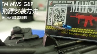 TM MWS GampP 飛鏢安裝方法｜TM MWS育成計劃｜油頭開箱 [upl. by Arabel40]