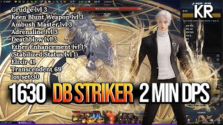 Lost Ark1630 DB StrikerElixir 41 Transcendent 69  2 min DPS [upl. by Clementine750]