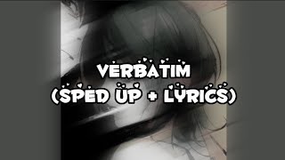 Mother Mother  Verbatim sped up  lyrics [upl. by Geddes]