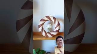 MAKING WOODEN BEAUTIFUL DECORATION diy woodworking homedecor craft art wood satisfying [upl. by Liatnahs]