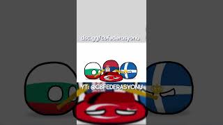 Kısacası Balkan Savaşları  countryballs animasyon shorts [upl. by Nedarb123]