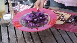 Red Cabbage on the Grill  BBQ Grilling Tips [upl. by Tybalt929]