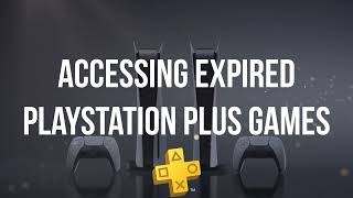 PS5  What Happens When You Access Games Removed from the PlayStation Plus Games Catalog [upl. by Aipmylo258]