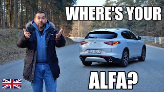 Alfa Romeo Stelvio Ti 2022 is the S in SUV ENG  Test Drive and Review [upl. by Ayiak]