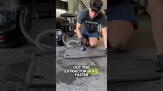 Cheapest amp fastest extractor to save time carcleaning mobiledetailing autodetailing clean [upl. by Hartzel]