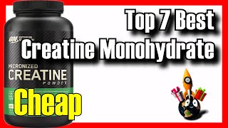 💪🔥 TOP 7 BEST Creatine Monohydrate on Amazon 2024✅Cheap Powder  Capsules  For Muscle Gain [upl. by Laehpar]