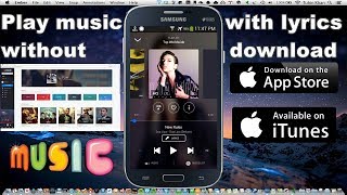 How To Listen To Music Without Downloading  Top Charts Music With Lyrics  Deezer Music App Review [upl. by Hocker]