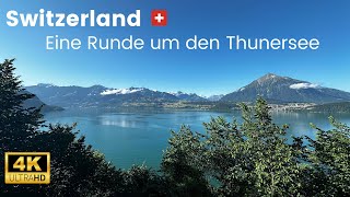 Schweiz  Tolle Aufnahmen vom Thunersee  Von Thun nach Thun im Berner Oberland [upl. by Groveman]