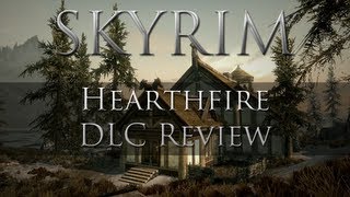 Skyrim  Hearthfire DLC Review PC [upl. by Aicinet722]