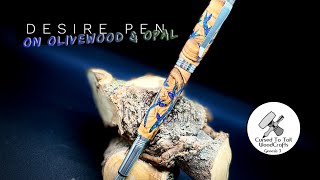 Desire Pen on Olivewood amp Opal [upl. by Eggleston502]