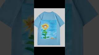 “Blue Sunflower Tshirt 👕 “ last moment to shop for the summer [upl. by Iong]