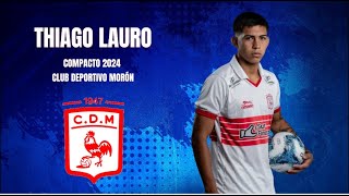 Thiago Lauro  Volante ofensivo  offensive midfielder  Deportivo Morón 2024 [upl. by Schecter77]