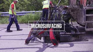 MicroSurfacing  City of Topeka Public Works [upl. by Lauro]