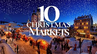 10 Most Beautiful Christmas Markets to Visit in Europe 🎅  Christmas Markets 2023 [upl. by Elayne]